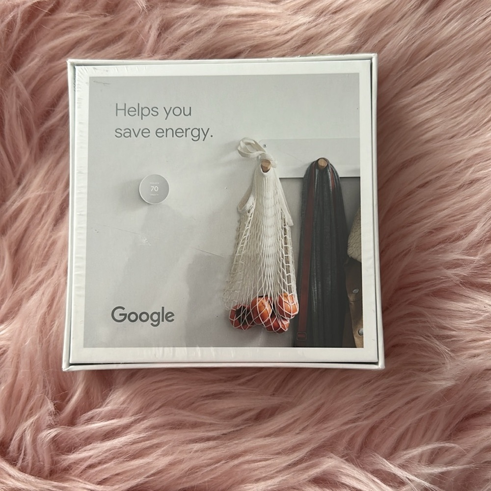 BRAND NEW UNOPENED Google Nest Thermostat WiFi Enabled Programmable - Picture 2 of 4